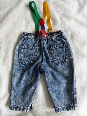 Vintage Little Levi’s Orange Tab USA Jeans 9 Months